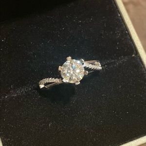 1CT Moissanite Ring S925